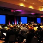 People attending a meeting