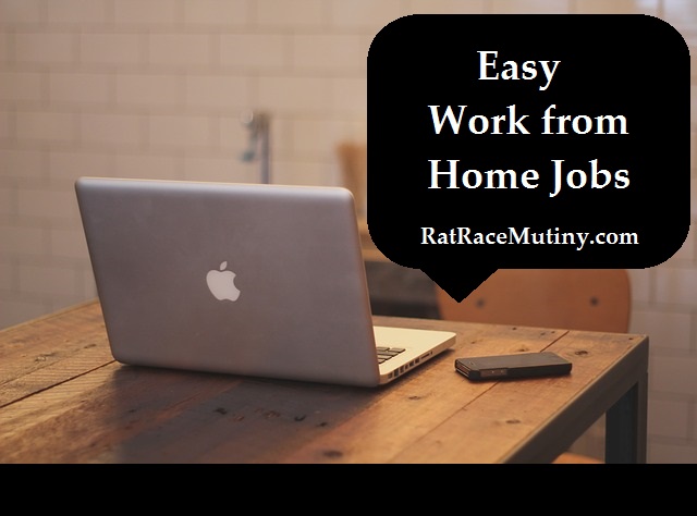 easy work at home jobs